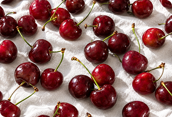 Fresh cherries